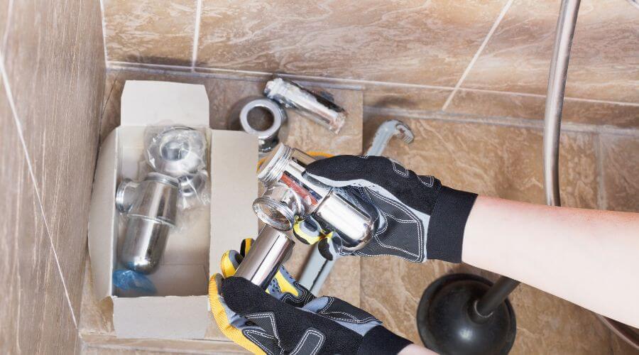 Professional gutter cleaning in Bude, MS